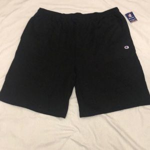 NWT CHAMPION MEN LOUNGE FLEECE SHORT 2PKT size 2XL big and tall